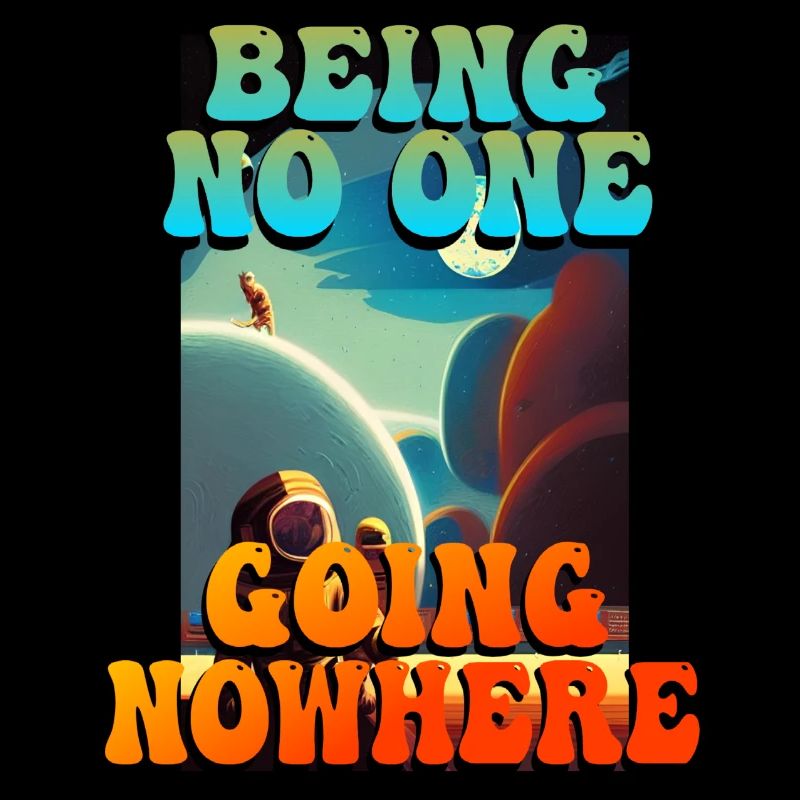 being no one going nowhere