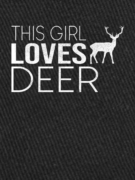 Fille Cerf Disant