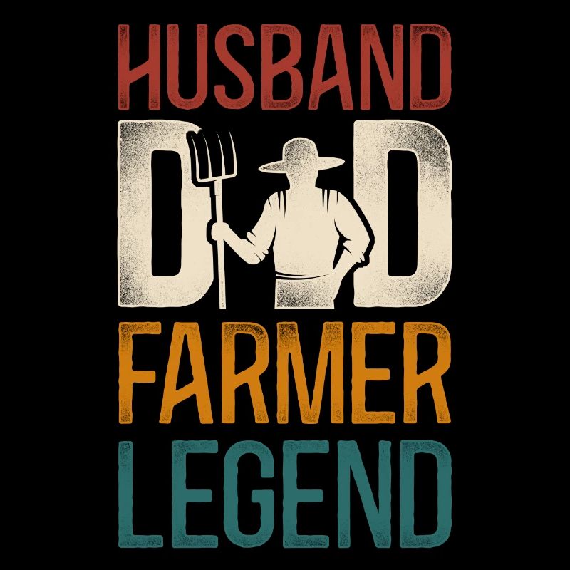 Farming Farmer Dad Father Tractor