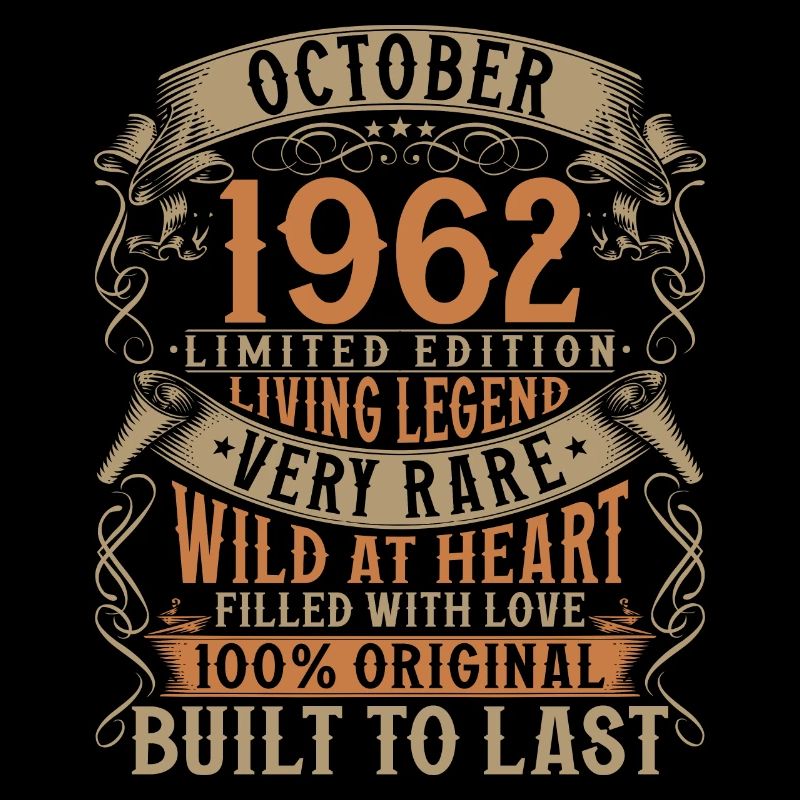 Octobre 1962 Cadeau d’anniversaire de naissance