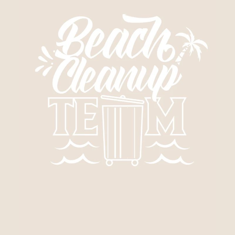 Beach Clean Up Team Strand Strandreinigung