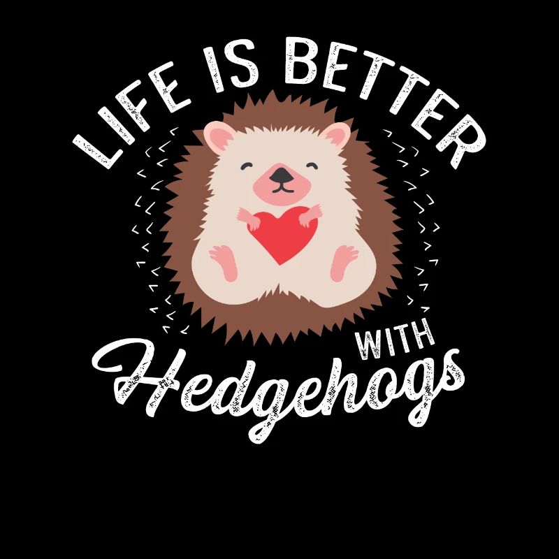 Besser mit Igel Haustier Liebhaber Geschenk