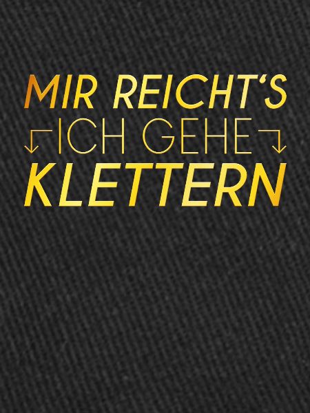 Klettern Spruch