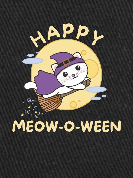 Chat Joyeux Halloween Joyeux Miaou-o-ween