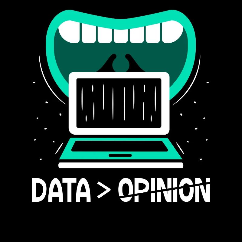 Data > Opinion Code Programmer Coder Coding