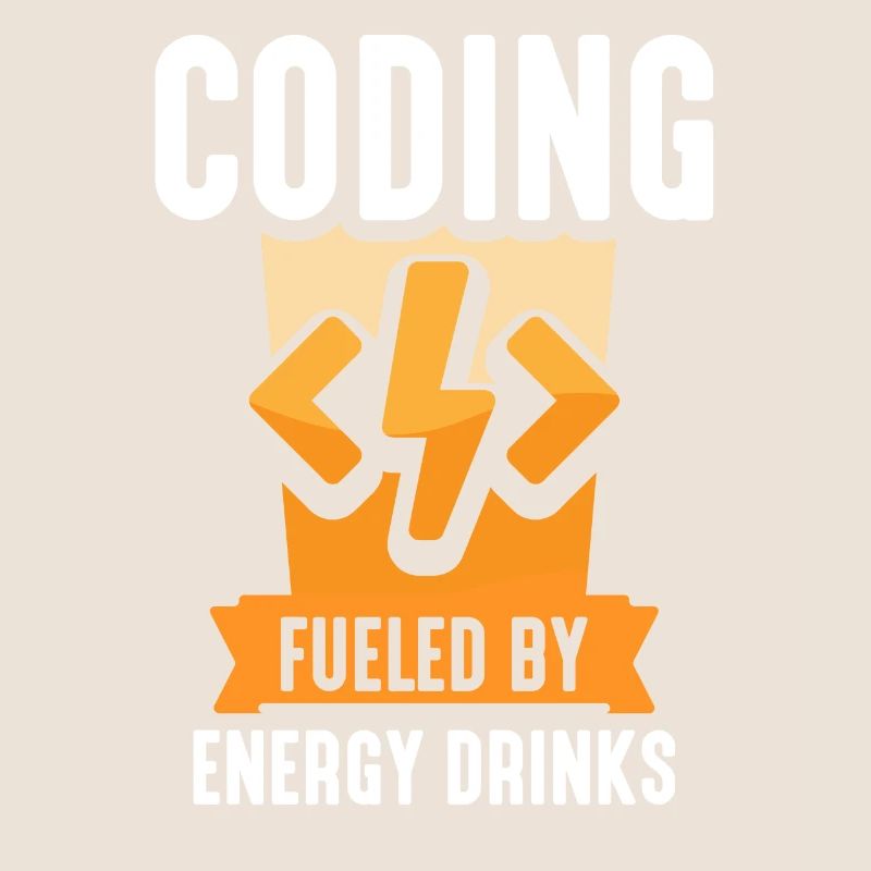 Programming with Energydrinks Coding Code Coder