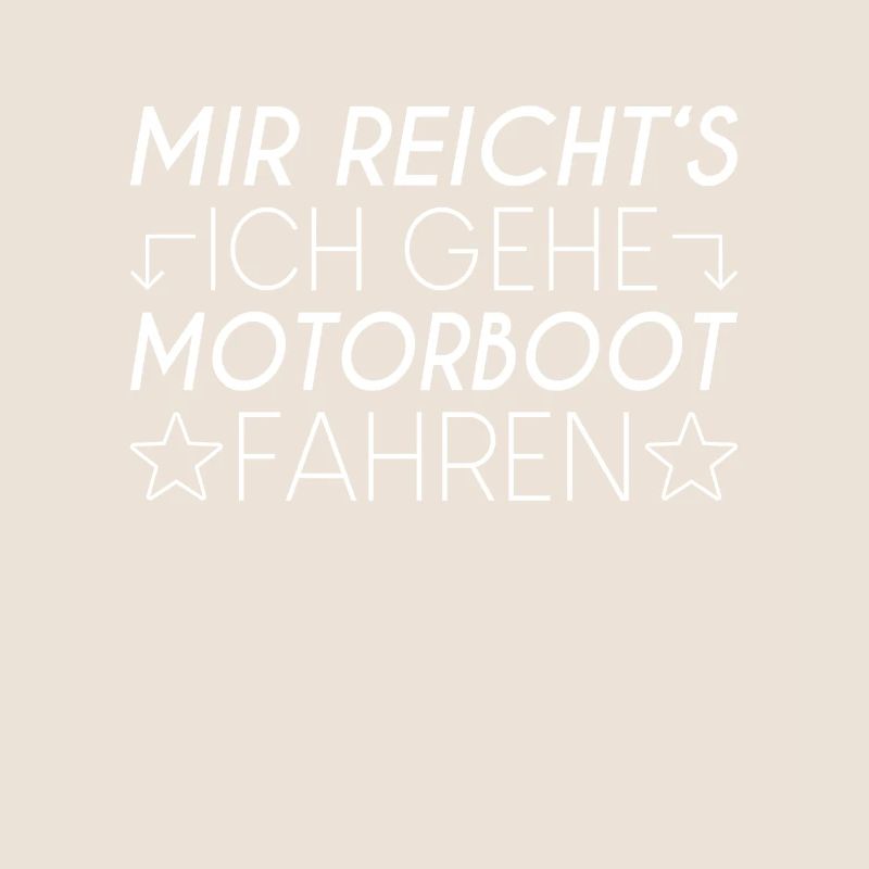 Motorboot Spruch
