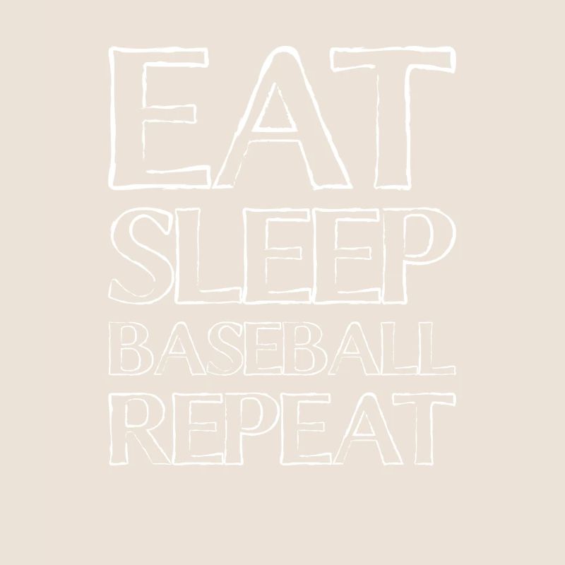 Manger du baseball du sommeil
