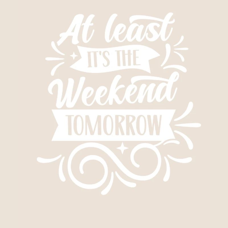 At least tomorrow weekend is finally Friday