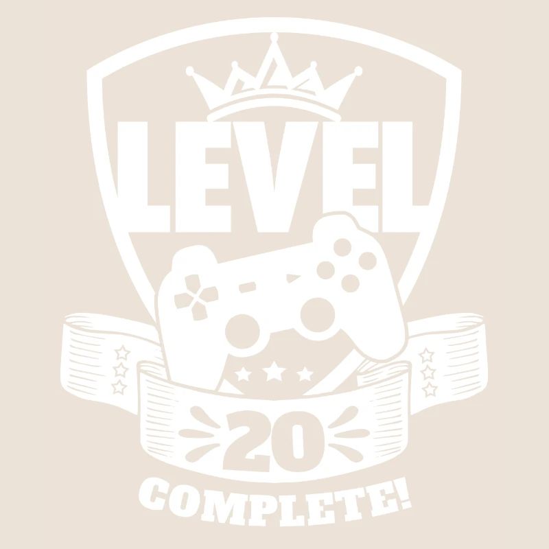 Niveau 20 Cadeau d’anniversaire complet 20 ans