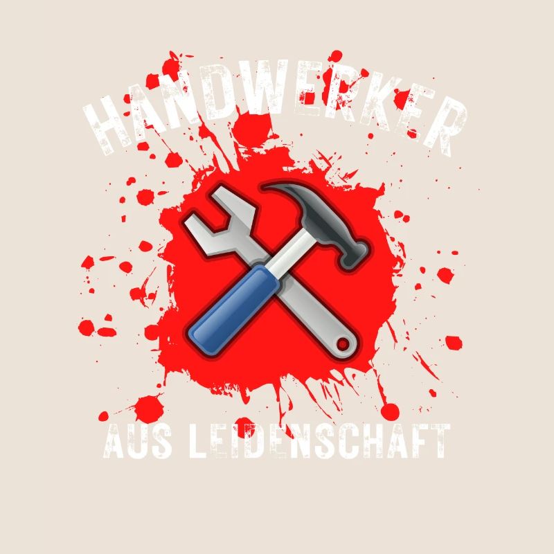 handwerker aus leidenschaft spruch geschenk idee