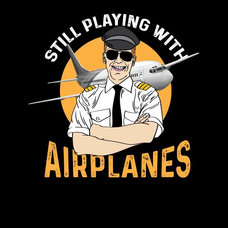 Still planes play commercial pilot gift