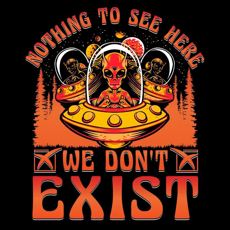 Nothing to see here we don't exist