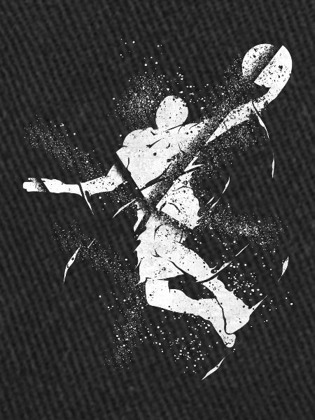 Basketteur Basketteur Dunking Grunge Splash
