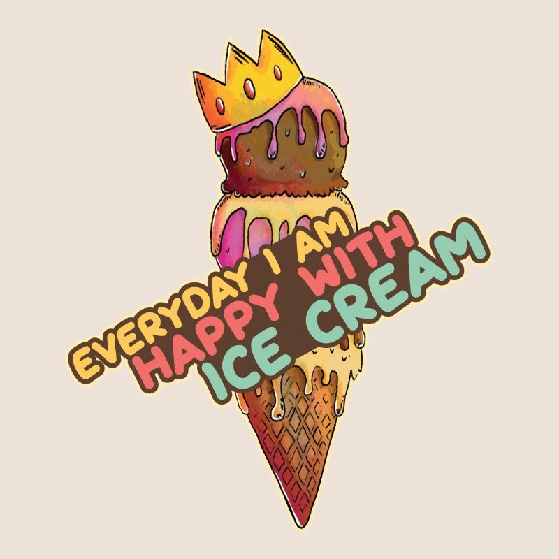 Eiscreme logo Sommer Softeis Geschenkidee