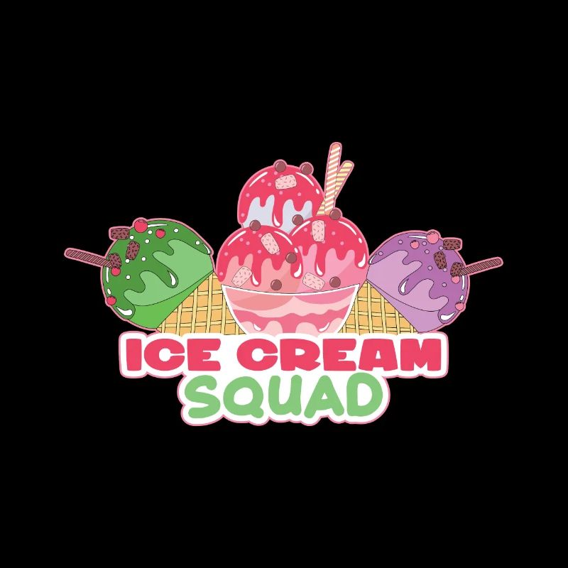 Eiscreme logo Sommer Softeis Geschenkidee