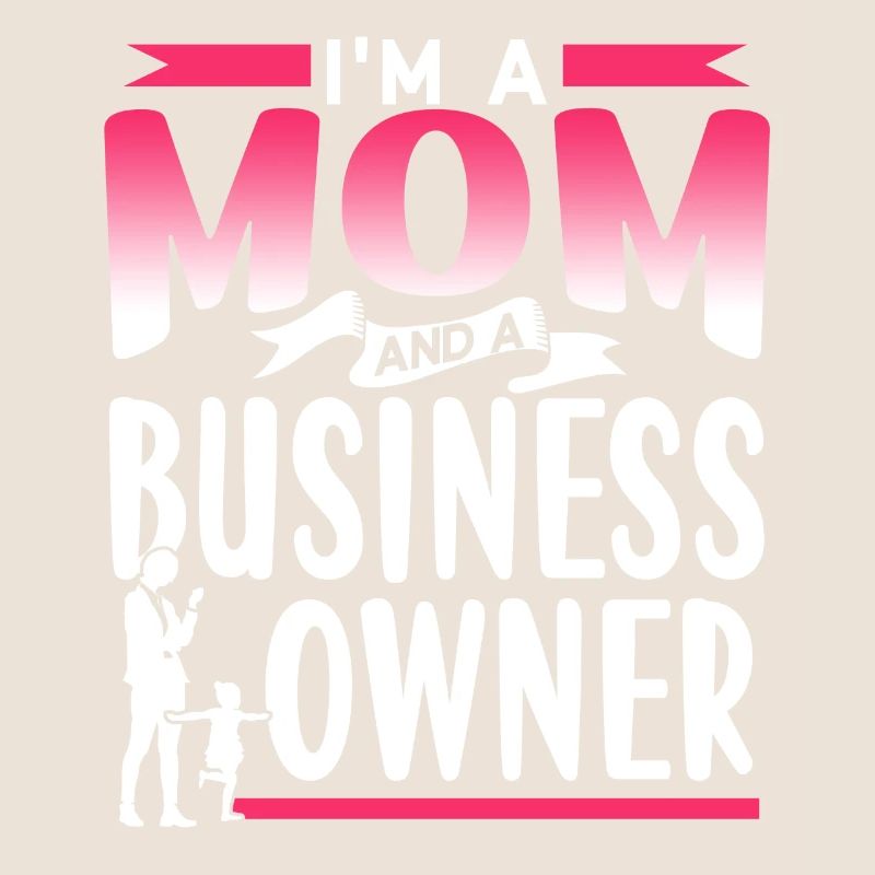 Ich Bin Eine Mutter Und Eine Geschäftsinhaberin