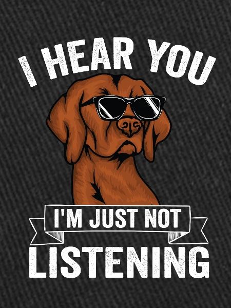 Vizsla amant mignon chien design