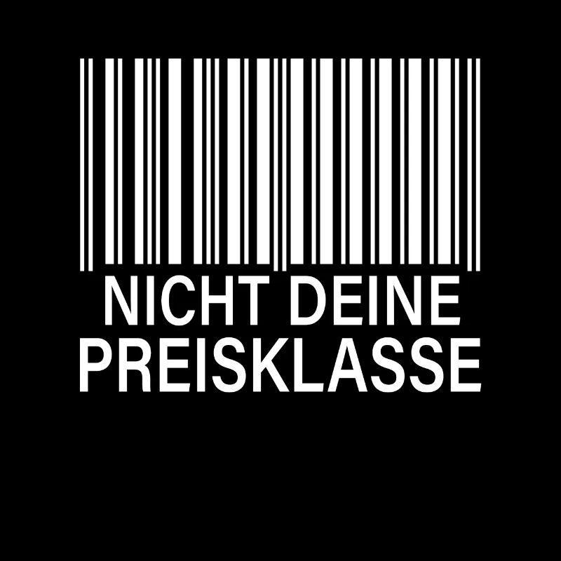 Nicht Deine Preisklasse Barcode Nicht Deine Liga