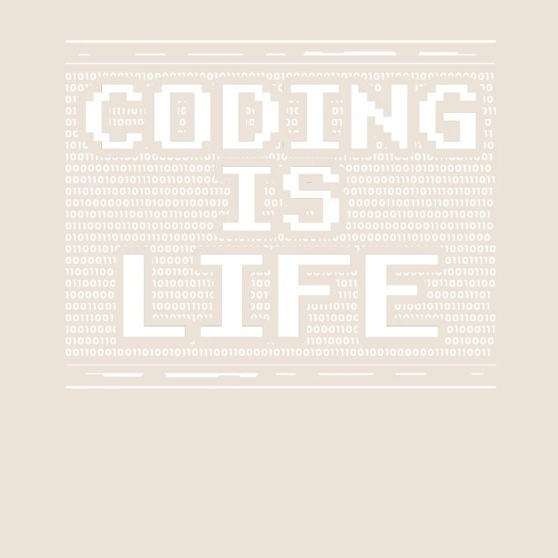 Coding Ist Leben Coder Code Programmierer