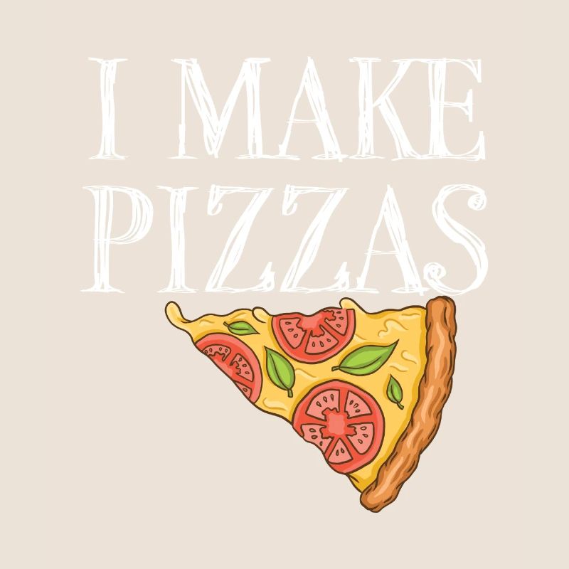 Pizza Make Pizzas Party Citation du chef drôle