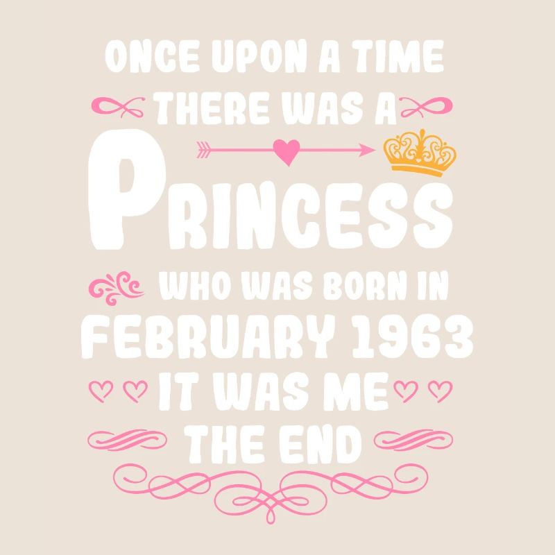 Es war einmal eine Prinzessin. Februar 1963 Geburt
