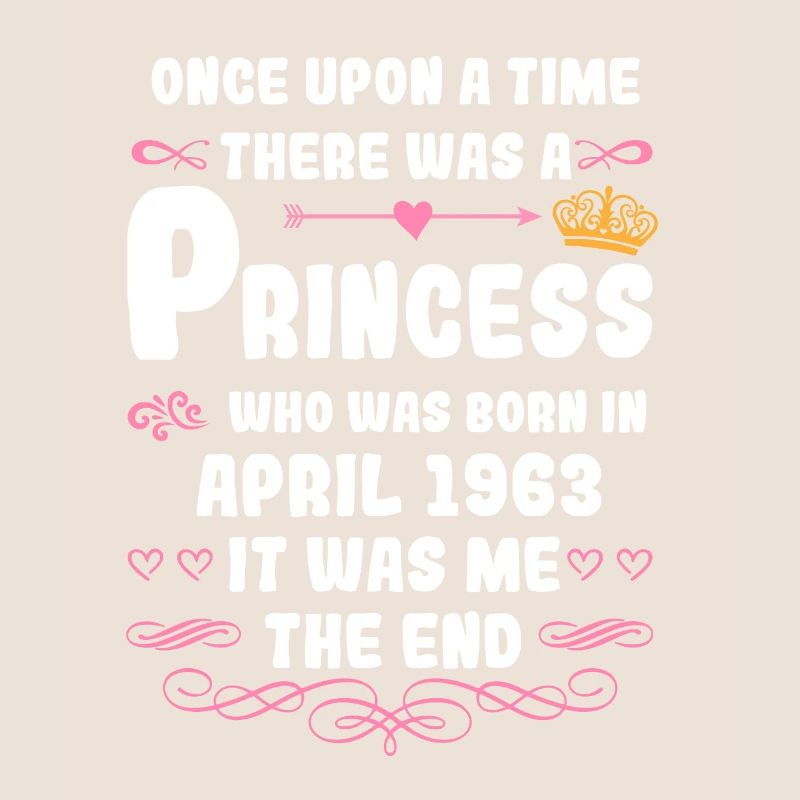 Es war einmal eine Prinzessin. April 1963 Geburtst