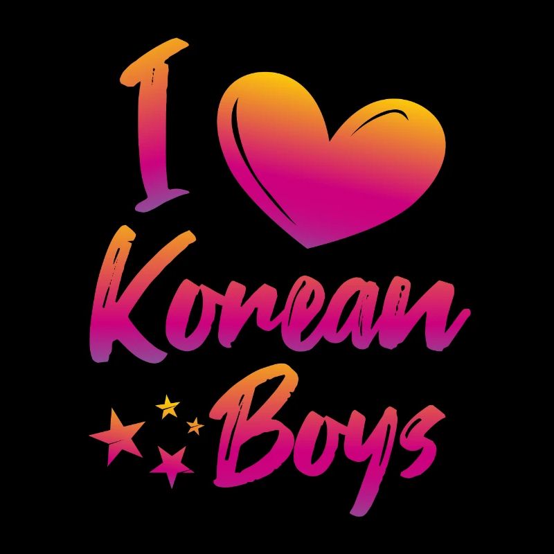 J’aime les garçons coréens