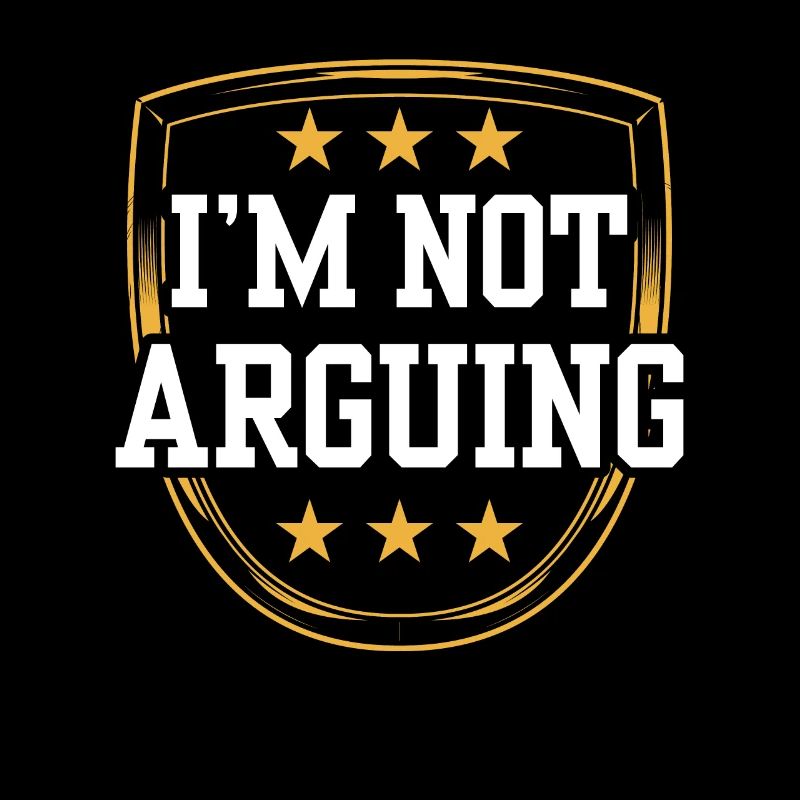 Je ne discute pas d’argument