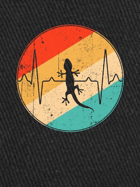 Lizard Retro Heartbeat