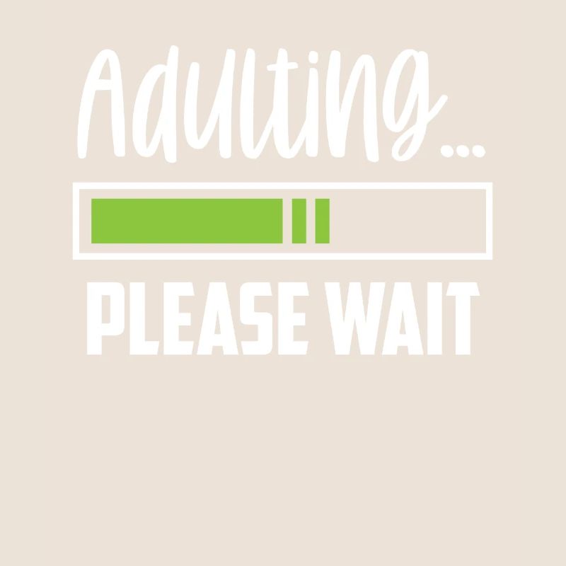 Erwachsen Werden Bitte Warten Pubertät Geburtstag