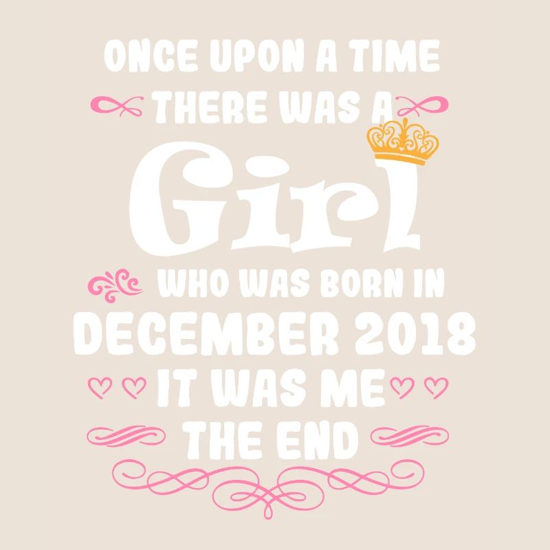 Es war einmal ein Mädchen. Dezember 2018 Geburtsta
