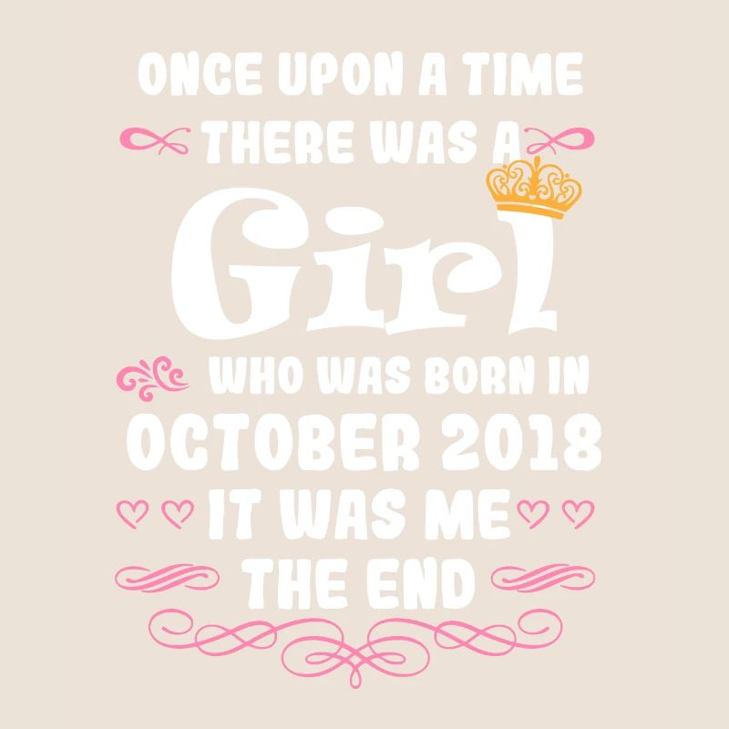 Es war einmal ein Mädchen. Oktober 2018 Geburtstag