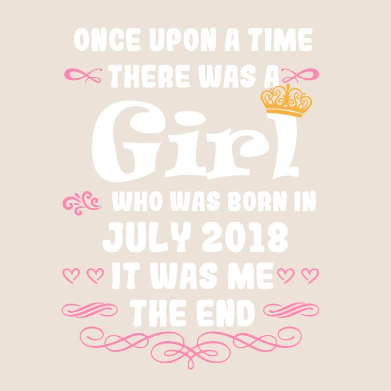 Es war einmal ein Mädchen. Juli 2018 Geburtstag