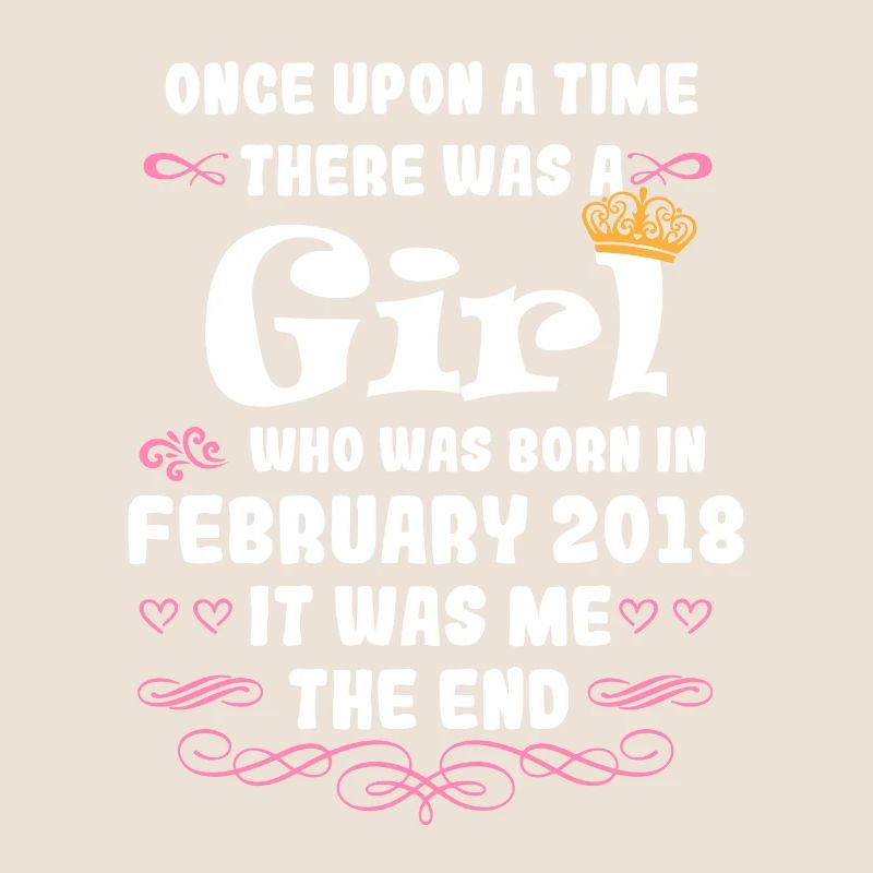 Es war einmal ein Mädchen. Februar 2018 Geburtstag