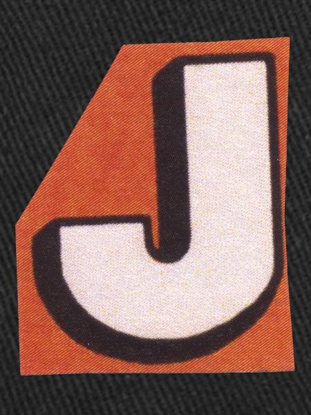 Retro letter J
