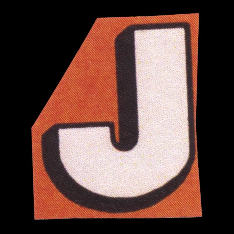 Retro letter J