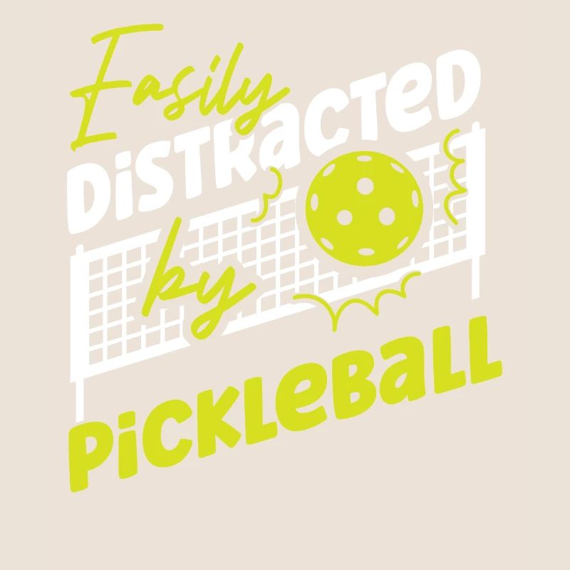Pickleball Easily Distracted By