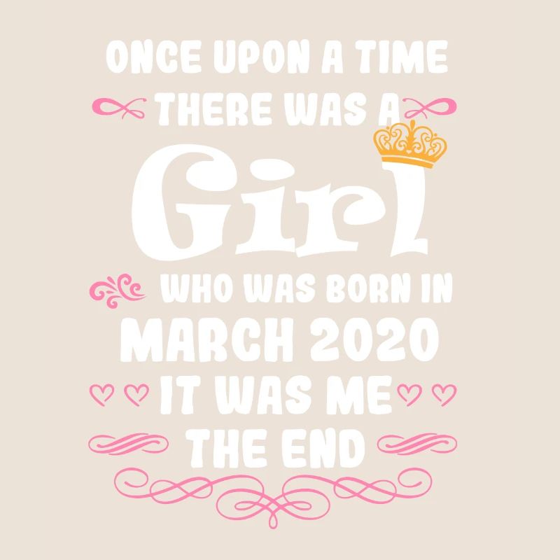 Es war einmal ein Mädchen. März 2020 Geburtstag