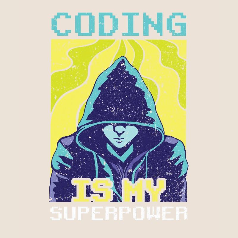 Le codage est mon programmeur codeur superpuissant