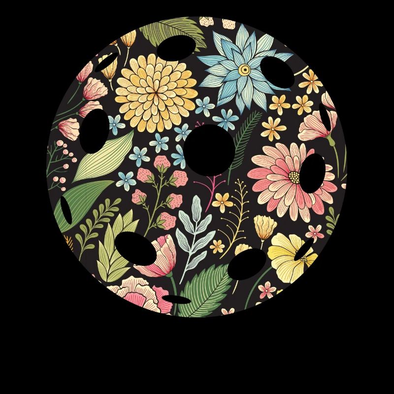 Fleur de pickleball Floral