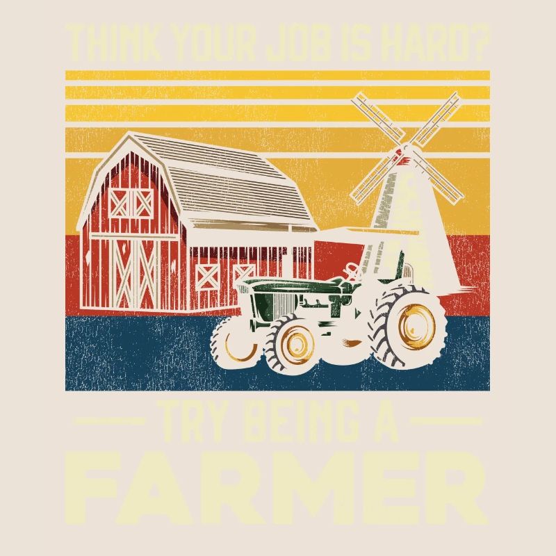 Farming Farmer Vintage Tractor