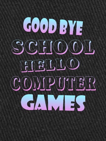 School Gamer Students