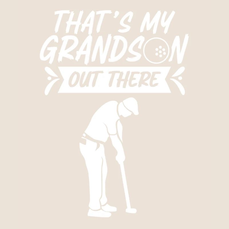 This is my grandson out there playing golf