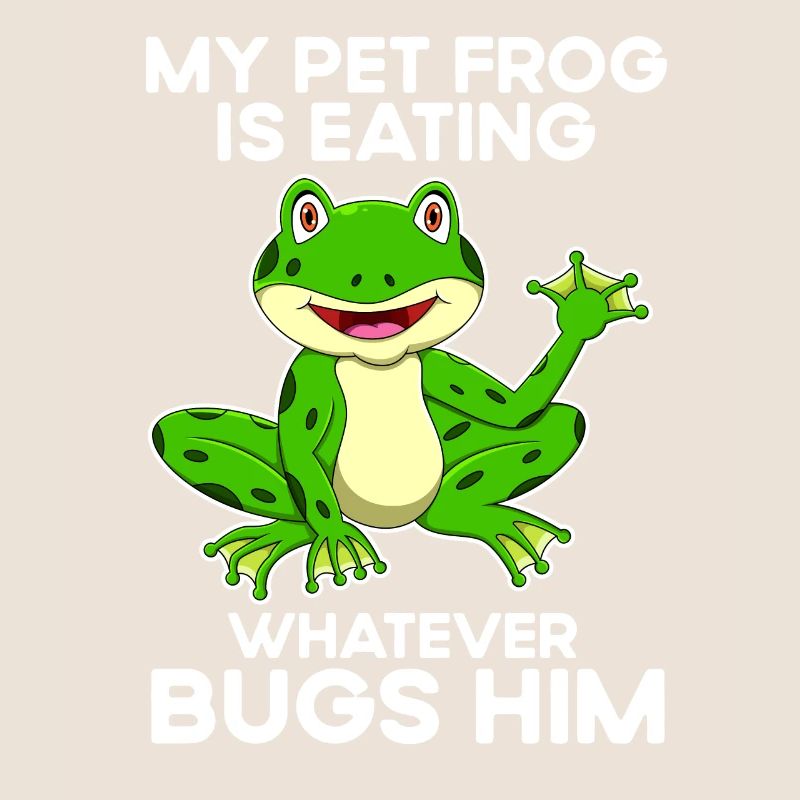 Frog catch 'toad hunting design for an ox fr