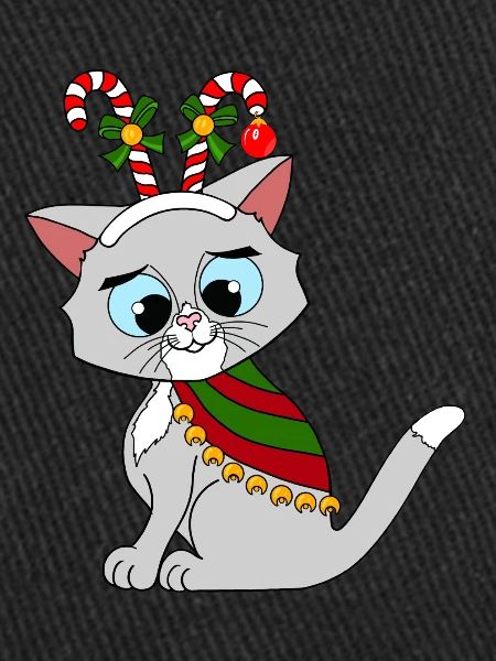 Chat de Noël