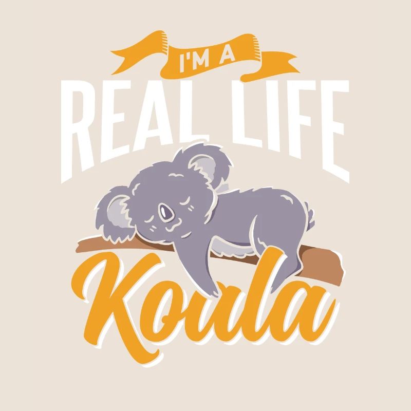 Ich Bin Ein Echter Koala Tier Koalabär Süß Koalas