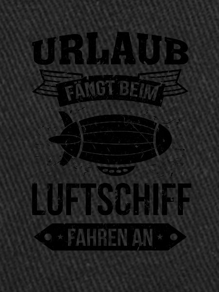 Luftschiff Urlaub fängt an