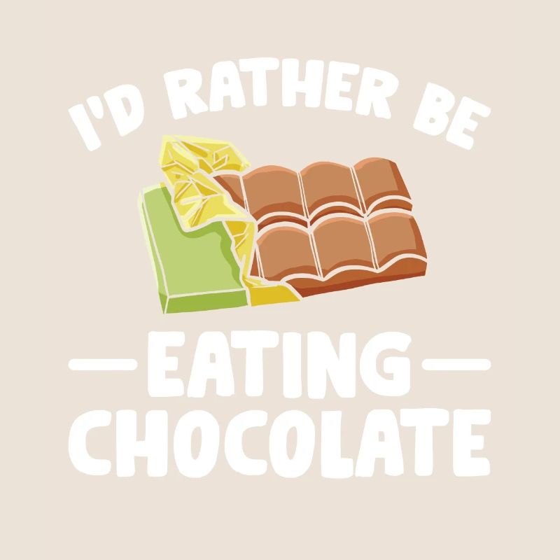 Je préfère manger du chocolat