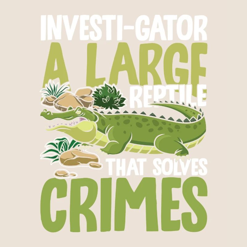 Investi-Gator A Large Reptile That Solves Crimes